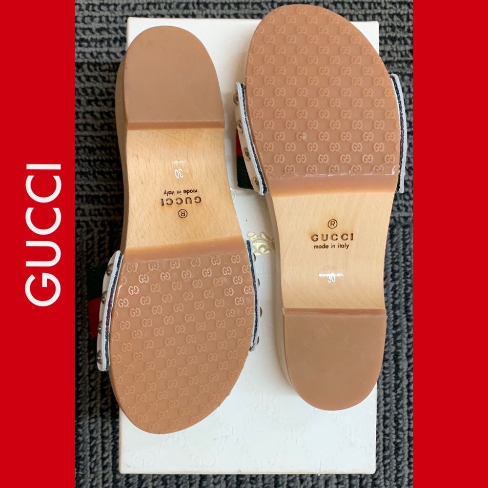 SOLD! Authentic Gucci Kids Sandal Size 30/US 12.5, - Picture 6 of 8